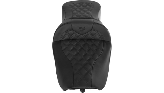 SADDLEMEN Roadsofa™ Seat - Full Lattice Stitch - without Backrest - Touring '97-'07