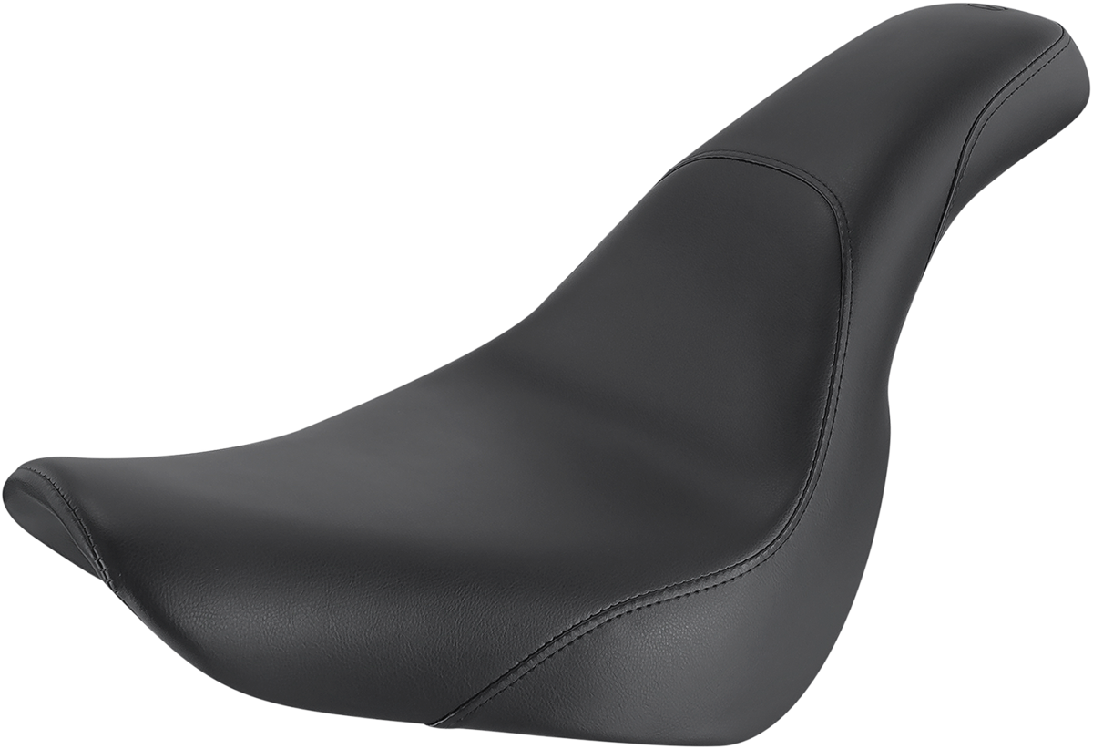 SADDLEMEN Seat - Profiler™ - Black - Smooth - Softail '18-'24