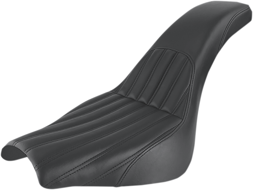 SADDLEMEN Knuckle Profiler™ Seat - Black - Softail '18-'24