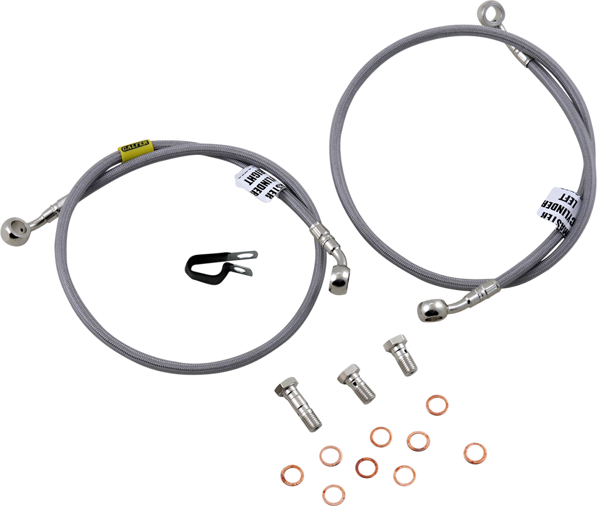 GBRAKES Brake Line Kit - Front - Stainless Steel - Ninja ZX-14R '06-'15