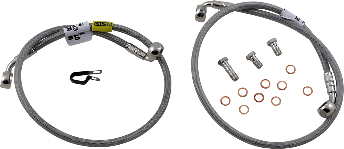 GBRAKES Brake Line Kit - Front - Stainless Steel - GSX-R1000 '12-'16
