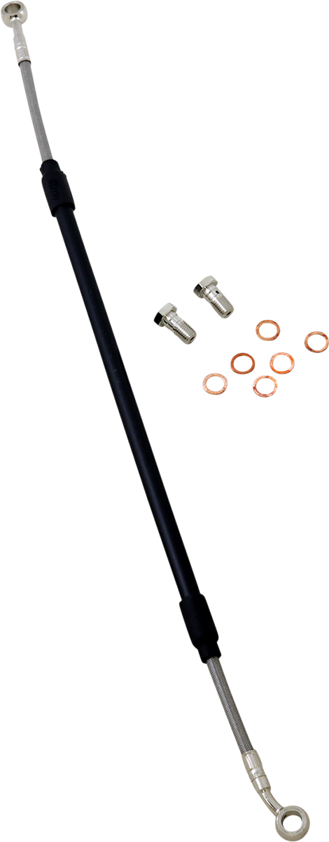 GBRAKES Complete Brake Line Kit - Rear - Stainless Steel - YZ85 '02-'21