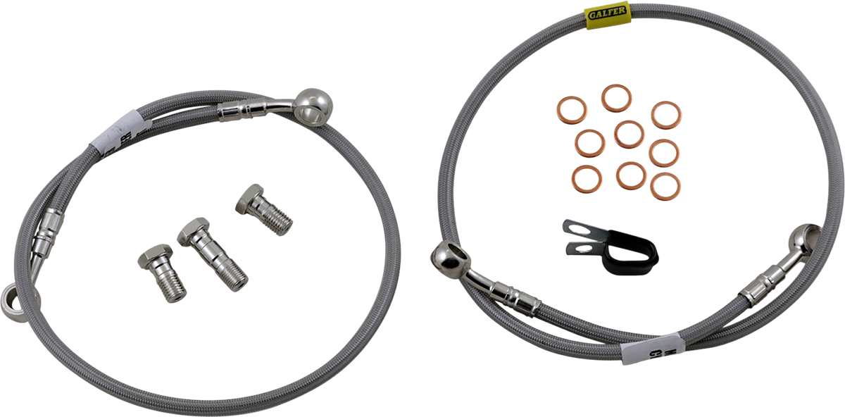 GBRAKES Brake Line Kit - Front - Stainless Steel - GSX-R750 '94-'03