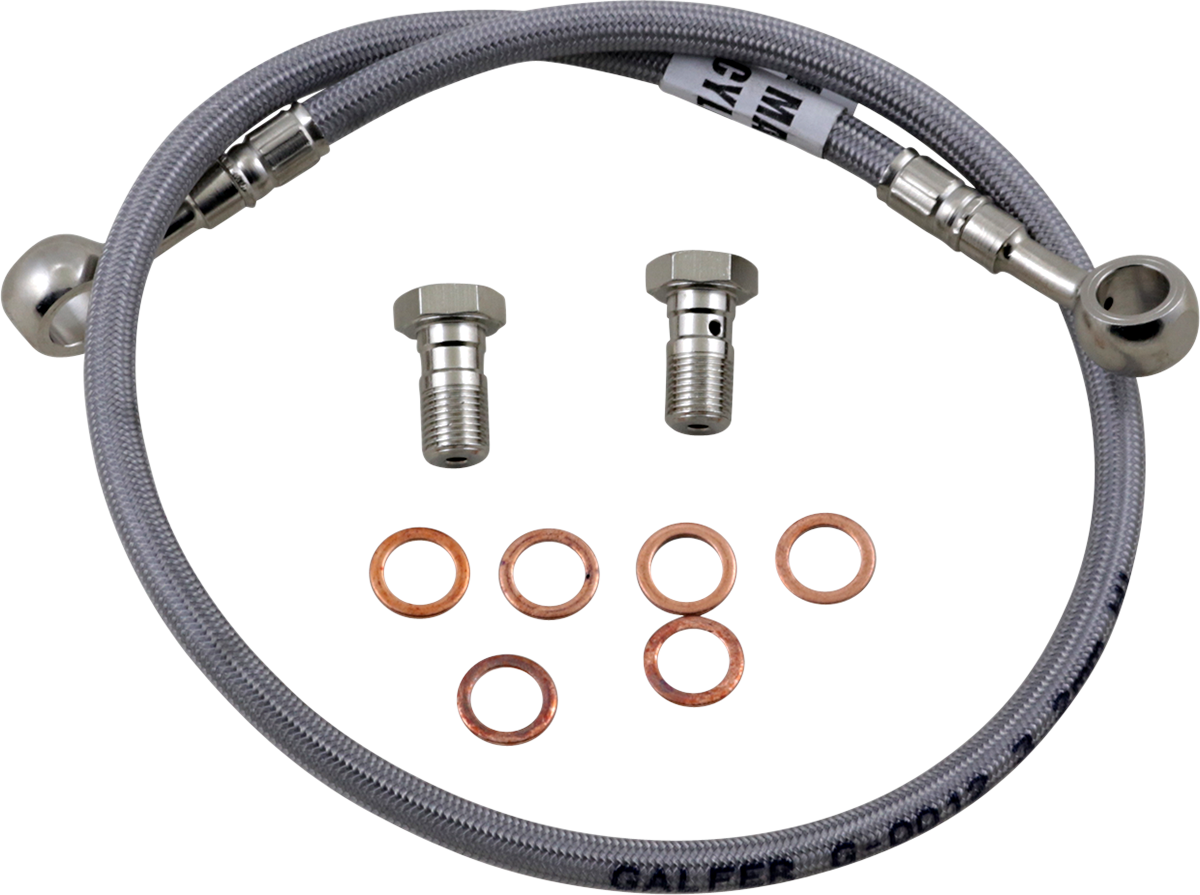 GBRAKES Brake Line Kit - Rear - Stainless Steel - YZF-R1 '98-'01