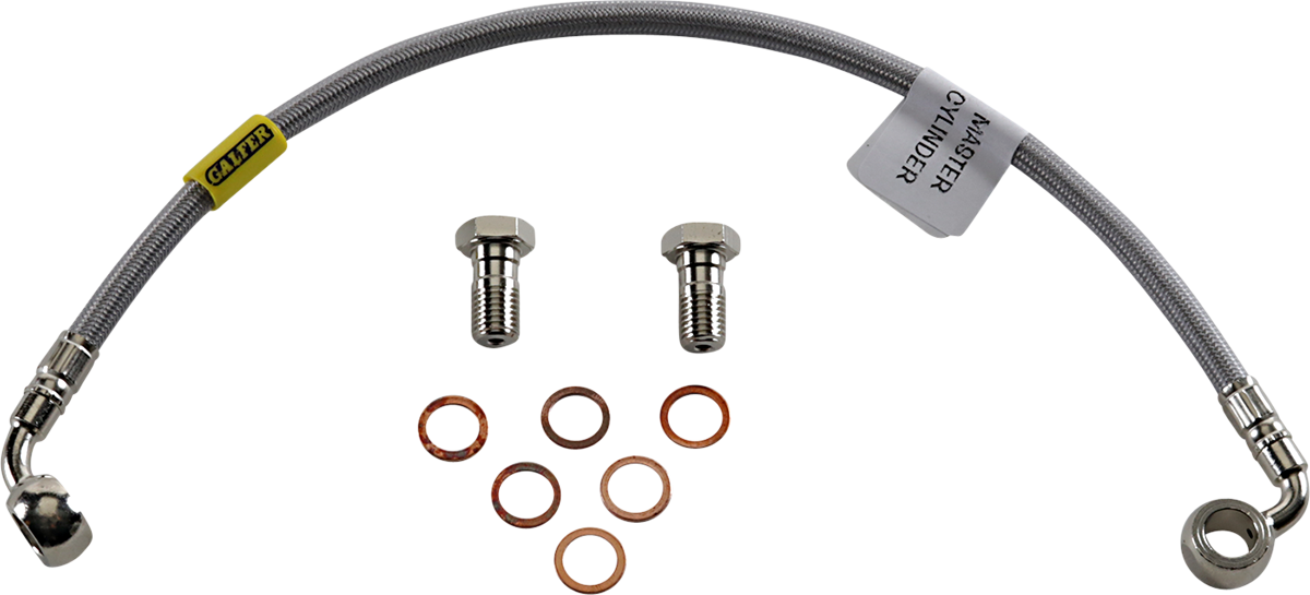GBRAKES Brake Line Kit - Rear - Stainless Steel - SV650 ABS 2017