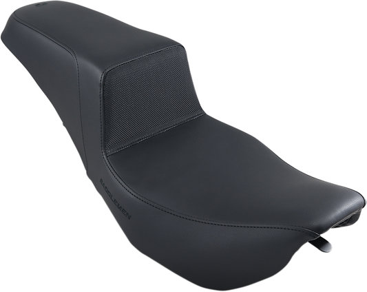 SADDLEMEN Step-Up Seat - Gripper - Black - Touring '97-'07