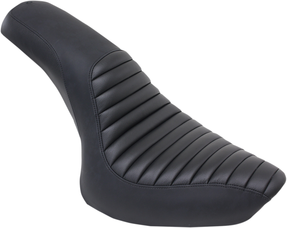 SADDLEMEN Profiler™ Tuck-N-Roll Seat - Black - Softail '00-'05