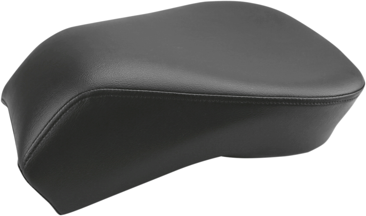 SADDLEMEN Heels Down Touring Pillion Pad - Plain - Black - Softail '06-'17