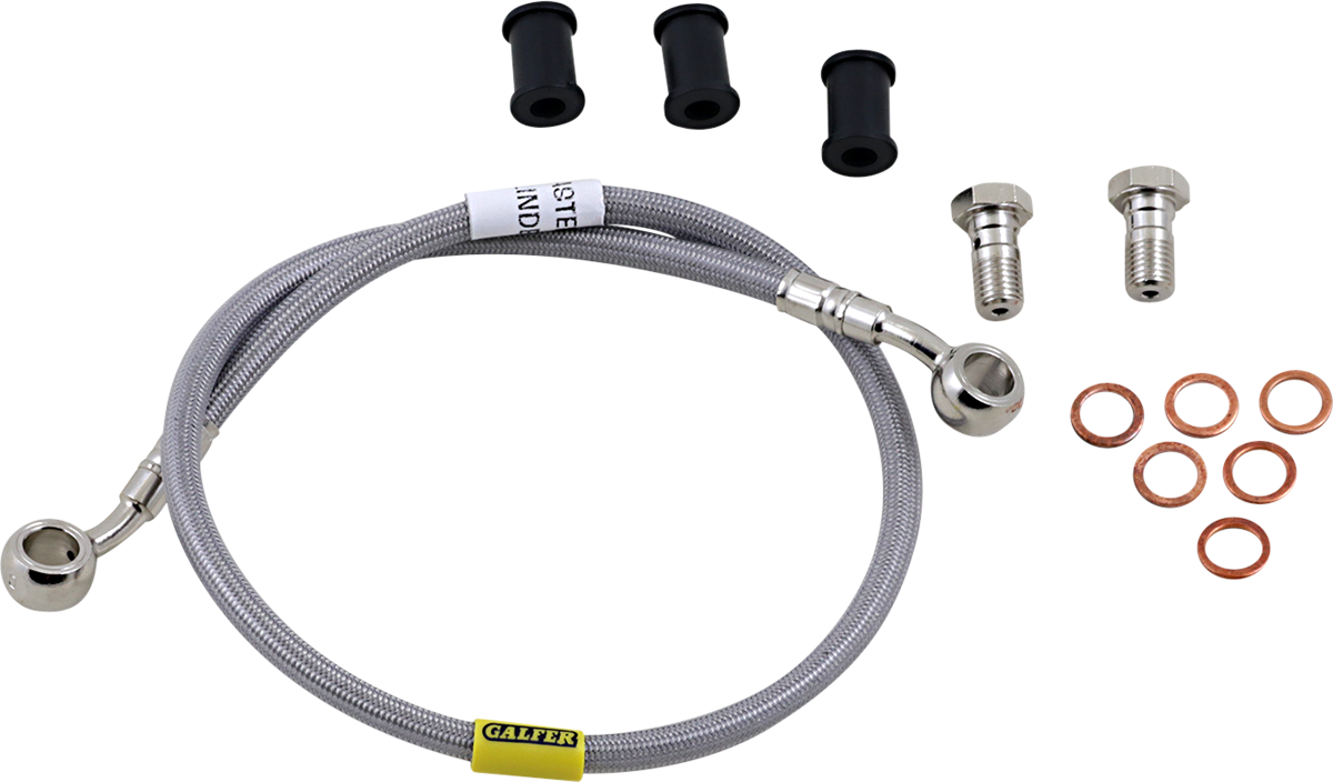 GBRAKES Brake Line Kit - Rear - Stainless Steel - YZF-R6 '06-'16