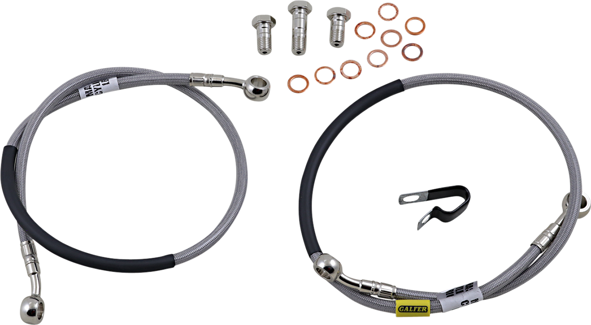 GBRAKES Brake Line Kit - Front - Stainless Steel - GSX1300R Hayabusa '08-'12