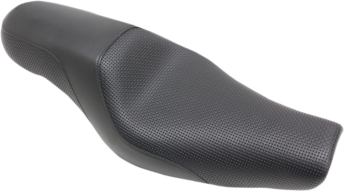 SADDLEMEN Profiler™ Basket-weave Seat - Black - Sportster '04-'20