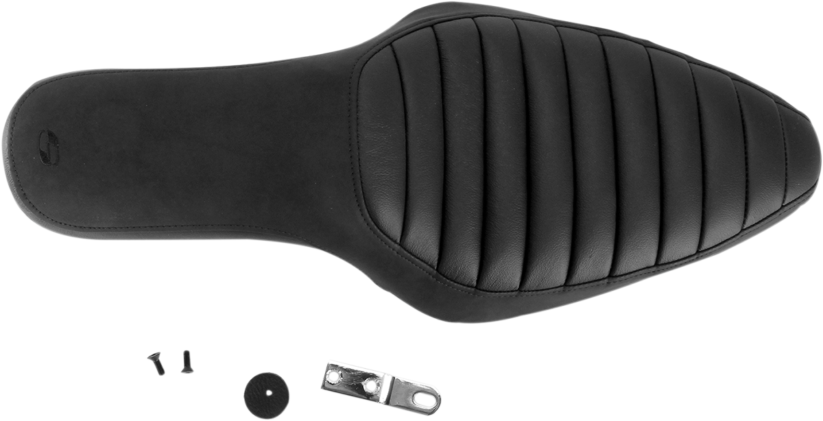 SADDLEMEN Profiler™ Tuck-n-Roll Seat - Black - Sportster '86-'03