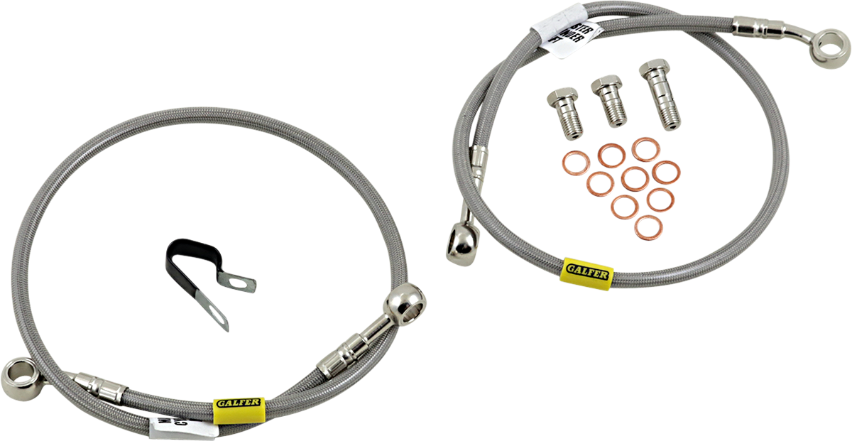 GBRAKES Complete Brake Line Kit - Front - Stainless Steel - CBR929RR / CBR954RR '00-'04