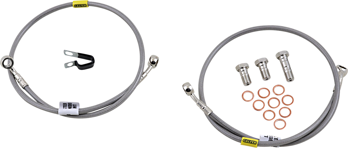 GBRAKES Complete Brake Line Kit - Front - Stainless Steel - GSF1200S Bandit '01-'05