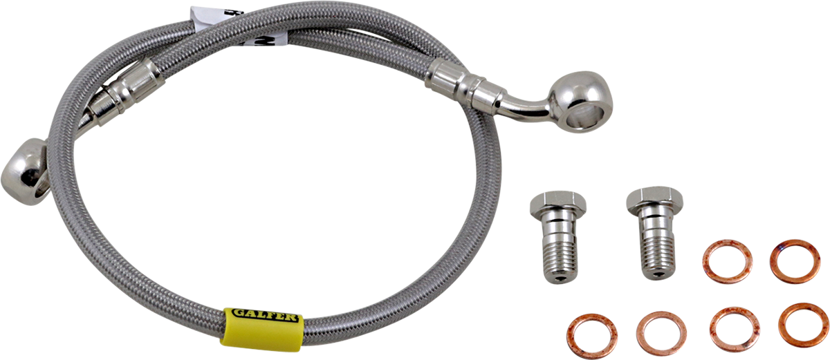 GBRAKES Complete Brake Line Kit - Rear - Stainless Steel - CBR600RR '03-'04