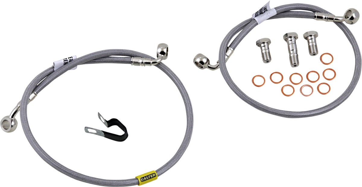 GBRAKES Brake Line Kit - Front - Stainless Steel - GSX-R600 / GSX-R750 '08-'10