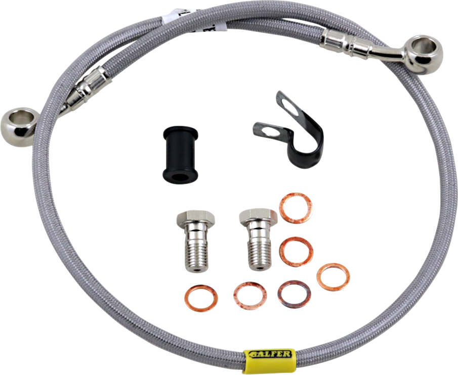GBRAKES Brake Line Kit - Front - Stainless Steel - EX250F / EX300 '08-'17