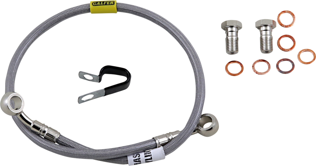 GBRAKES Brake Line Kit - Rear - Stainless Steel - GSX-R1000 '09-'16