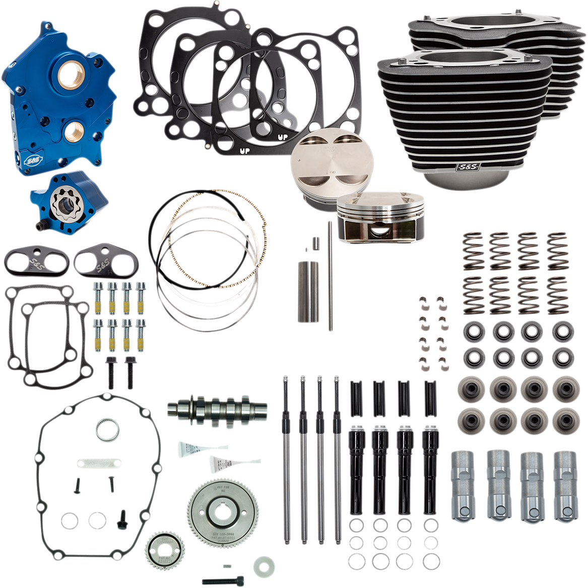 S&S CYCLE 124" Power Package Engine Performance Kit - Gear Drive