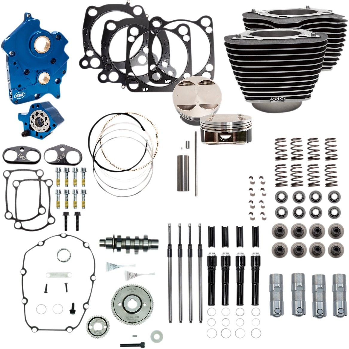 S&S CYCLE 124" Power Package Engine Performance Kit - Gear Drive