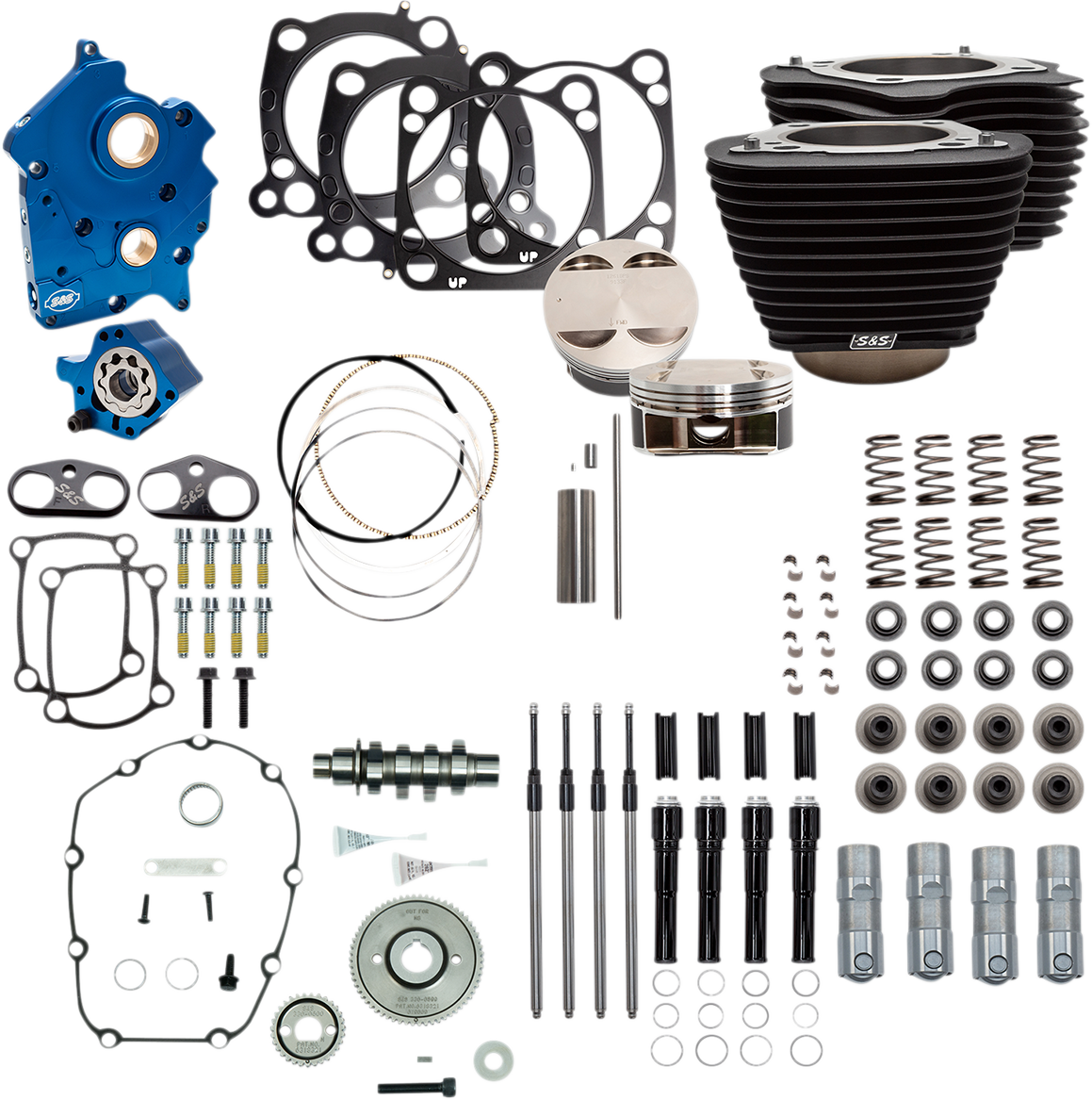 S&S CYCLE 124" Power Package Engine Performance Kit - Gear Drive