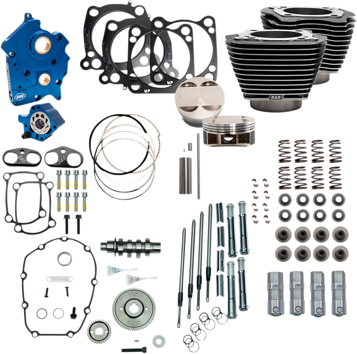 S&S CYCLE 128" Power Package Engine Performance Kit - Gear Drive