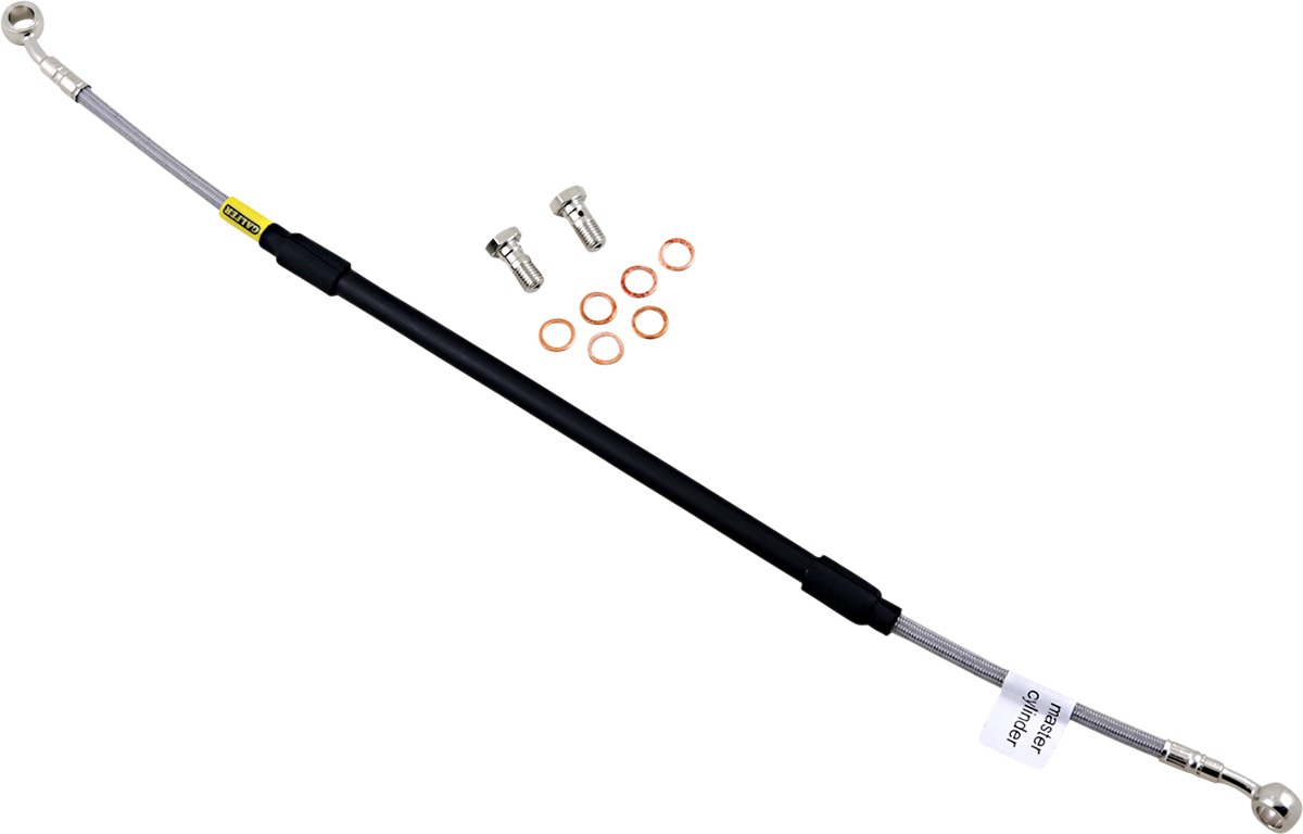 GBRAKES Complete Brake Line Kit - Rear - Stainless Steel - XR650L / XR650R '93-'13