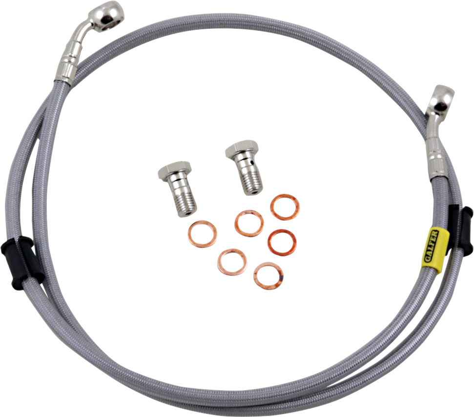 GBRAKES Complete Brake Line Kit - Front - Stainless Steel - XT225 '01-'07