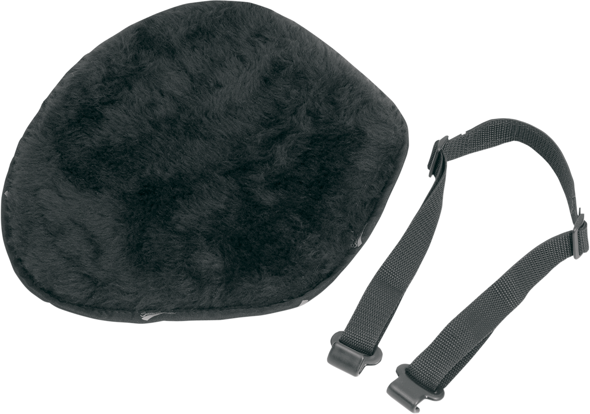 SADDLEMEN Pad - Seat - Breathable Fleece - Large - Black