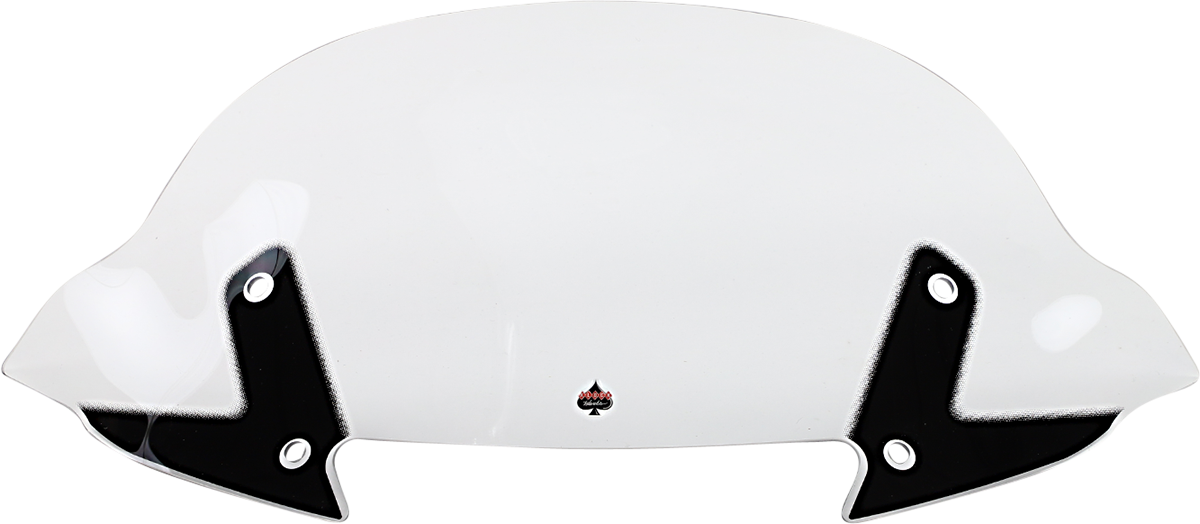 KLOCK WERKS Flare Windshield - 11" - Clear - Victory