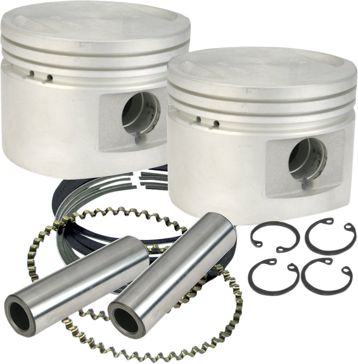 S&S CYCLE Piston Kit - for 80" Stock or S&S Heads - 3.5" - Standard
