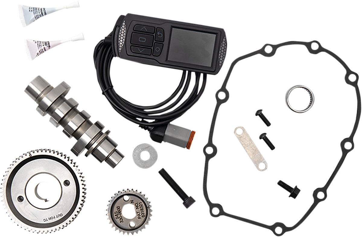 S&S CYCLE Camshaft Kit with PV-3 Tuner - 475G Gear Drive - M8 Touring