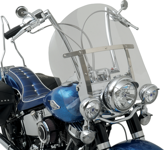 KLOCK WERKS Billboard Flare™ Windshield for Harley-Davidson® 17" Tall x 26-3/8" Wide