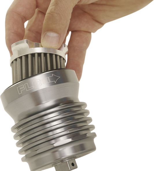 FLO Spin-On Oil Filter for Harley-Davidson M8, Twin Cam, Evo & Buell (PCS4)