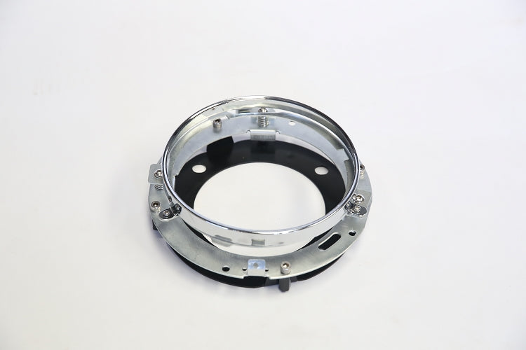 RWD 7" Round Headlight Ring & Adapter for Harley Davidson FXR Fairing
