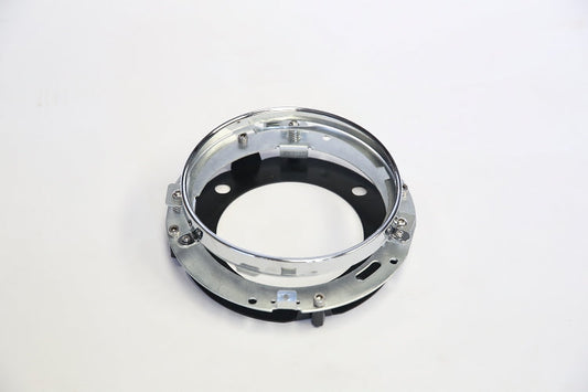 RWD 7" Round Headlight Ring & Adapter for Harley Davidson FXR Fairing