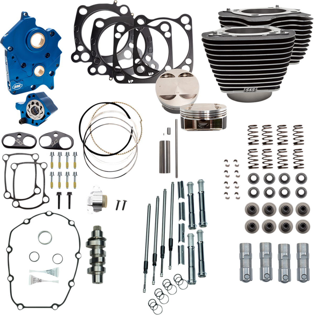 S&S CYCLE 124" Power Package Engine Performance Kit - Chain Drive