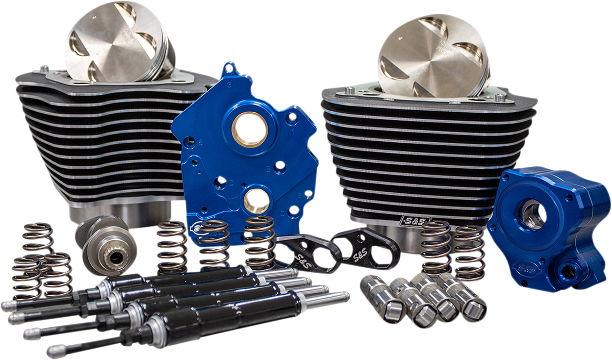 S&S CYCLE 124" Power Package Engine Performance Kit - Chain Drive