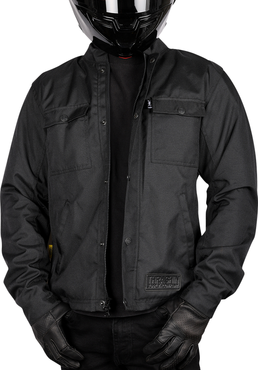 THRASHIN SUPPLY CO. Atlas v2 Riding Jacket - Black - Large