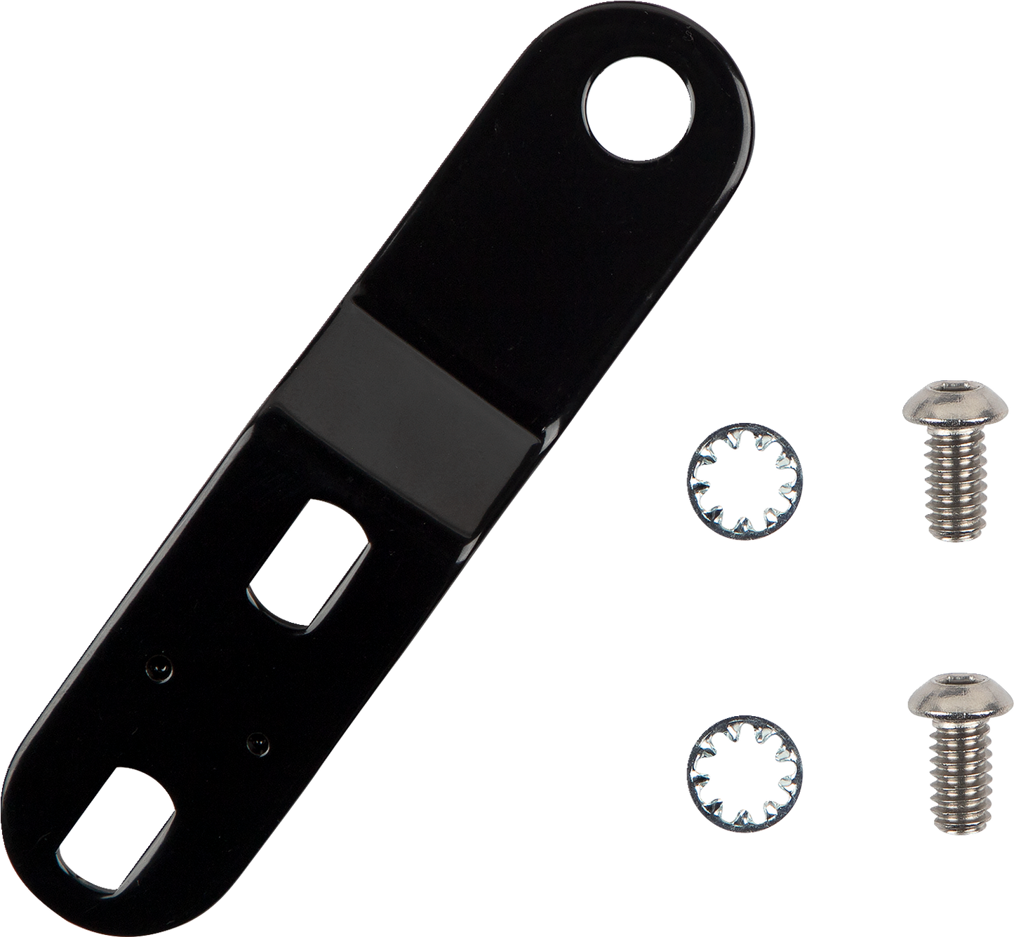 LE PERA Bare Bones Pillion Pad - Diamond - Black - Softail '18-'23