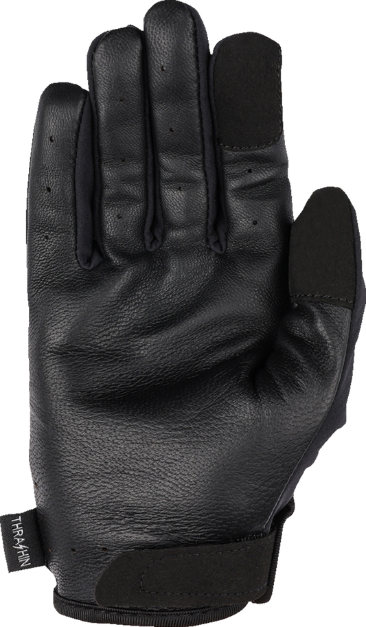 THRASHIN SUPPLY CO. Windbreaker Stealth Gloves - Black - Large