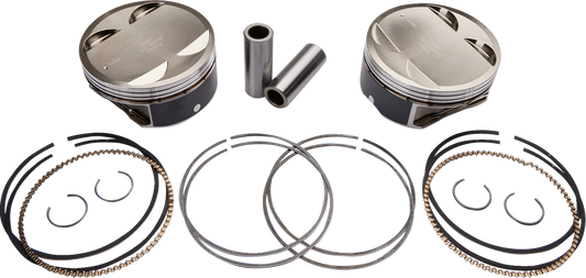 S&S CYCLE Big Bore Piston Kit - 131" - +.010 - M8
