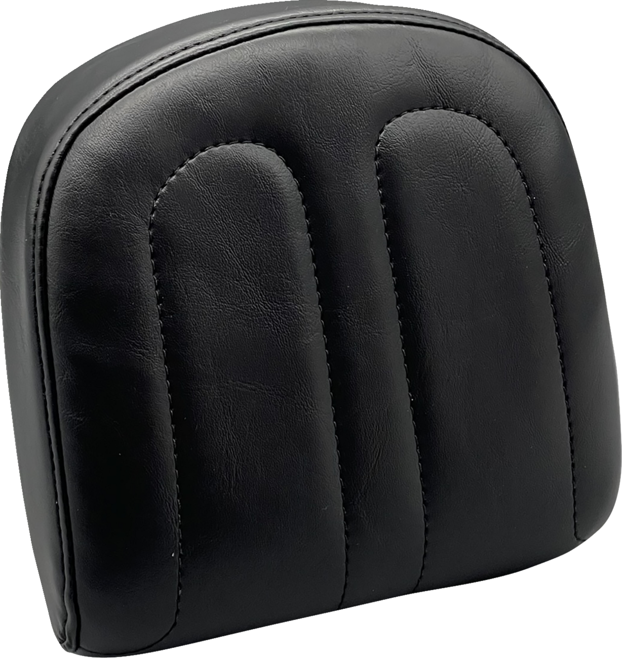 LE PERA Sissy Bar Pad - Small - Maverick - Shiny Black - '08-'23 SOFTAIL & TOURING