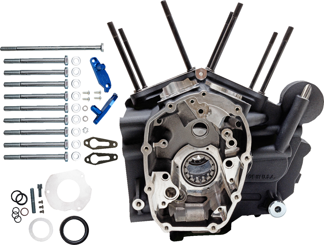 S&S CYCLE Engine Case - MK-Series - Performance Replacement - M8 Touring