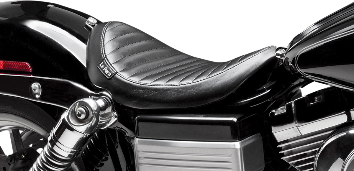 LE PERA Lil Nugget Solo Seat - Pleated - Dyna '06-'17