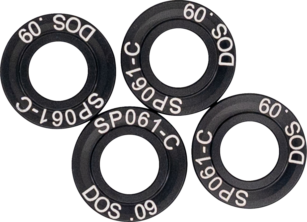 GBRAKES Oversize Front Radial Brake Caliper Bracket - Spacer - Touring '15-22