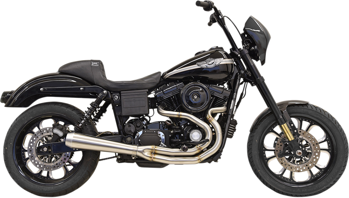 BASSANI XHAUST High Horsepower 2:1 Exhaust - Stainless Steel - '91-'17 DYNA