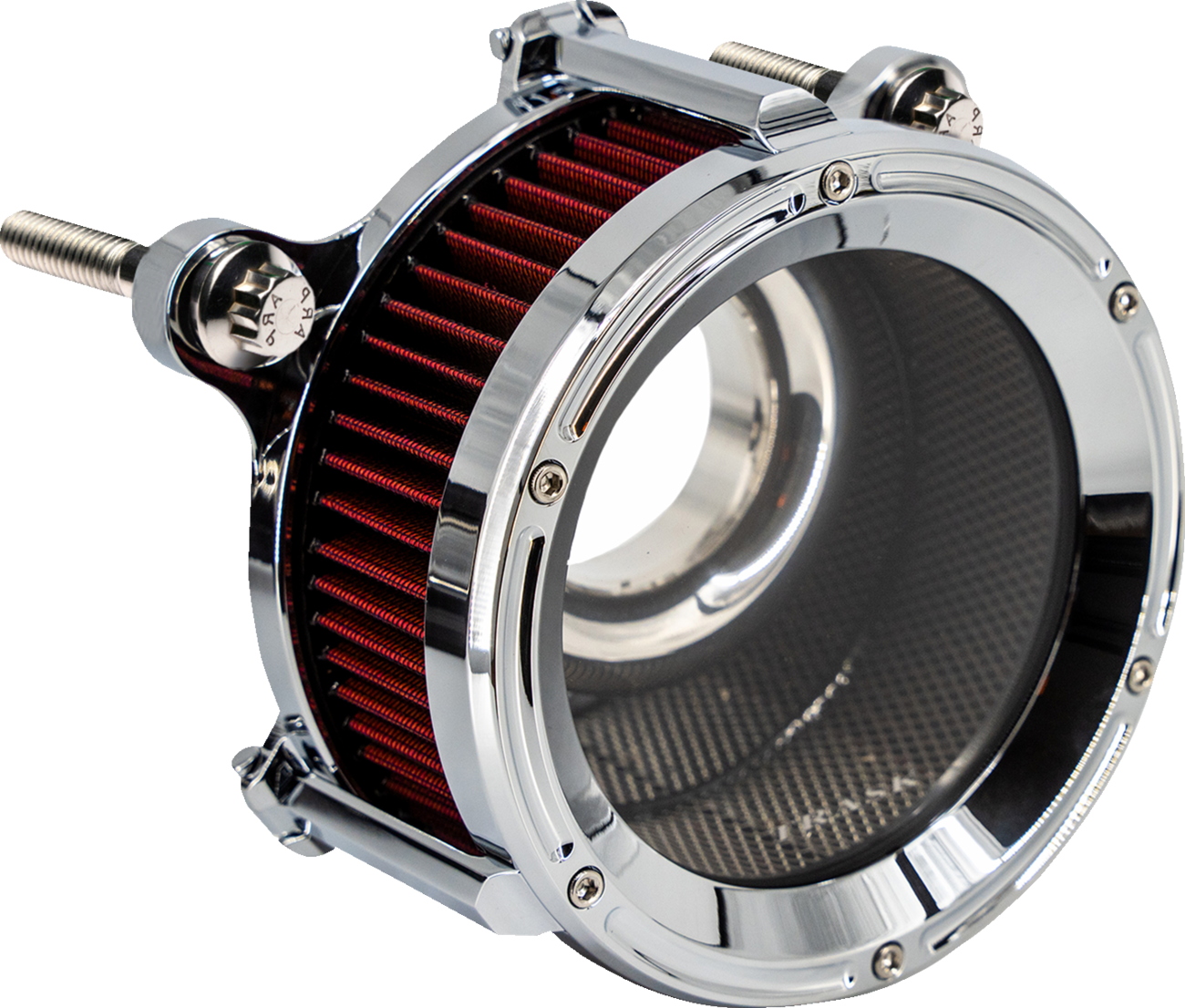 TRASK Assault Charge High-Flow Air Cleaner Kit - Chrome