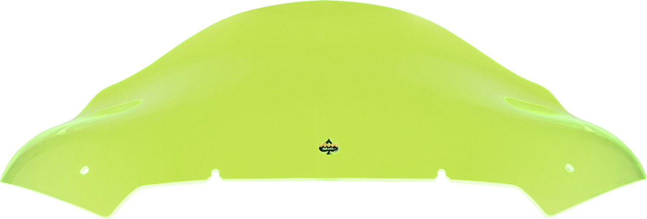 KLOCK WERKS Kolor Flare* Windshield - 10" - Green Ice - FLTR