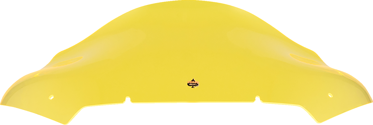 KLOCK WERKS Kolor Flare Windshield - 10" - Yellow Ice - FLTR